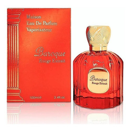 Perfume Baroque Rouge Extrait Maison Alhambra 100 Ml Edp