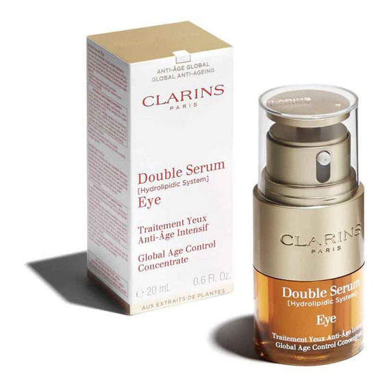 Sérum Clarins Double Eye, tratamiento intensivo para ojos, 20 ml