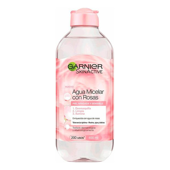 Agua Micelar Garnier Rosas 400ml