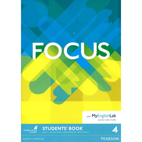 Focus 4 Br -  Student`s Book With My English Lab, De Sin . Serie Unica, Vol. Unico. Editorial Pearson Educati, Tapa Blanda En Inglés