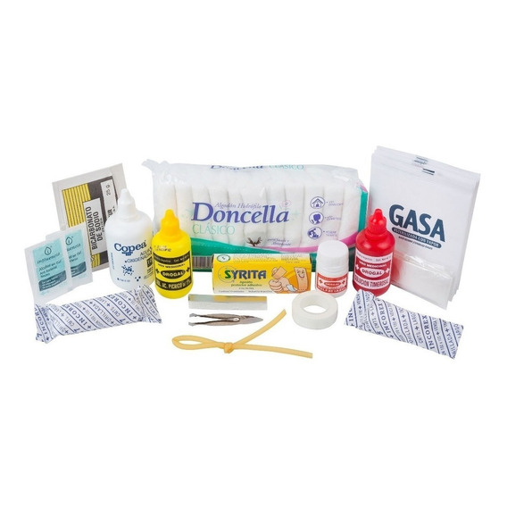 Kit Reposición Para Botiquín De Primeros Auxilios Modelo A