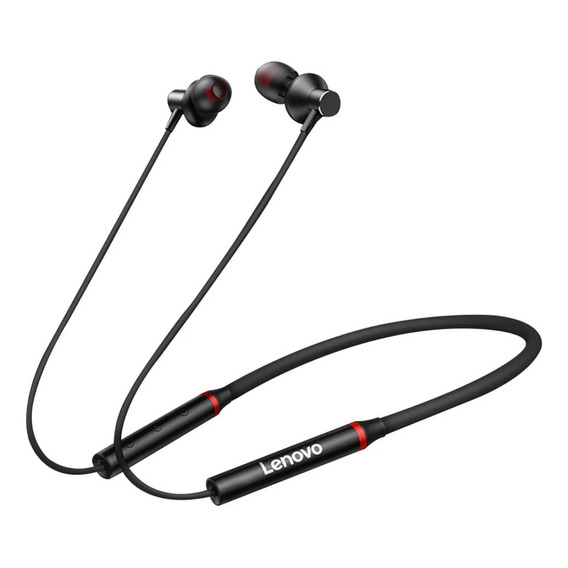 Audifono Bluetooth Lenovo He05x Negro Ipx5 Micrófono 