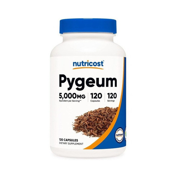 Pygeum Ciruelo Africano 5,000 Mg 120 Cap Ayuda Prostata Nutr Sabor Neutro