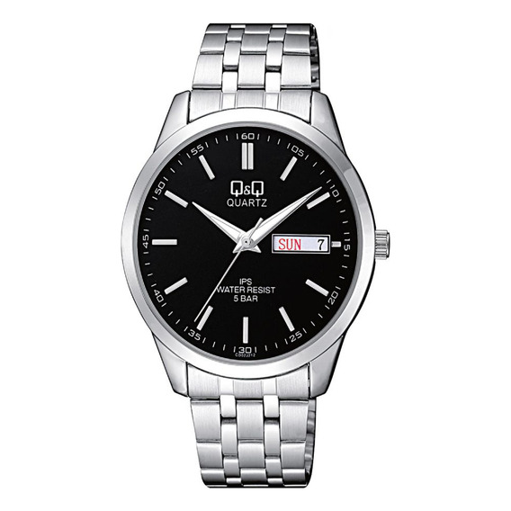 Reloj Para Hombre Q&q Cd02j212y Plateado