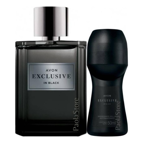 Exclusive In Black Perfume Hombre Set Avon Surquillo