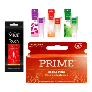 Gel Prime Combo Lubricantes Placer + 12 Prime Ultra Fino