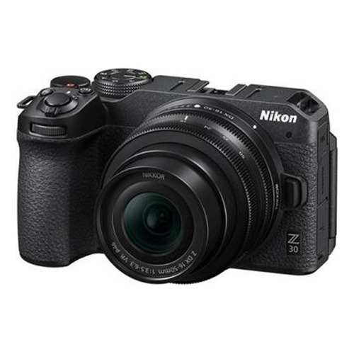 Camara Nikon Z30 Mirrorless Con Lente 16-55mm Color Negro
