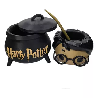 Kit Mate Harry Potter Impreso En 3d