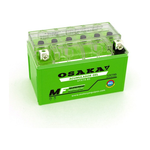 Batería Gel Motoneta Ds150  Gs150 Ws150 Utx7a-bs Ytx7a-bs 