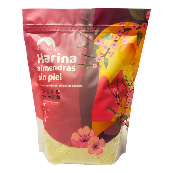 Harina De Almendras Sin Piel 1 Kg