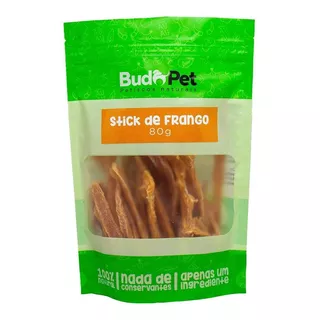 Petisco Natural Para Cães E Gatos - Stick De Frango Budopet