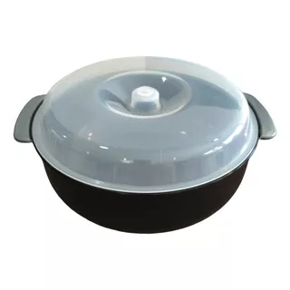 Ensaladera Con Tapa Bowl Plastico Asas Y Funda Colores 4 L