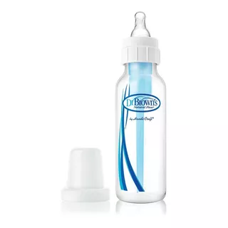 Tetero Dr Browns 8 Oz Estandar Bpa Free Color Azul