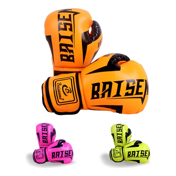 Guantes De Box Para Kickboxing,strap Velcro, 8-12 Oz