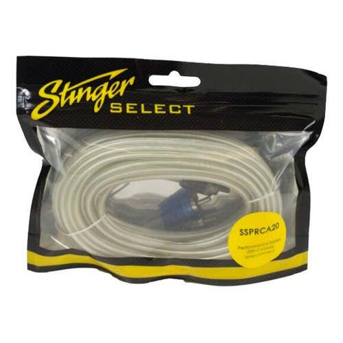 Cable Audio Rca A Rca Stinger Ssprca20 6.1 M Serie Select 2 Canales Cobre Premium