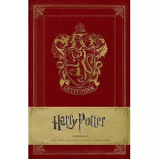 Journal Harry Potter: Gryffindor Libreta Pasta Dura