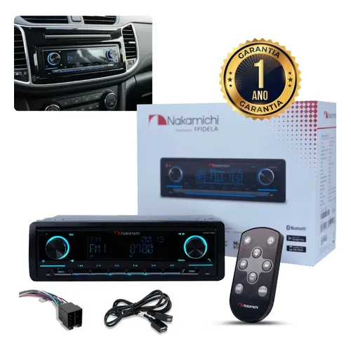 Radio Nakamichi NQ 537 BD radio automotivo 200w | Parcelamento sem