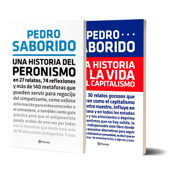  Pack Historia Peronismo + Vida En El Capitalismo - Saborido