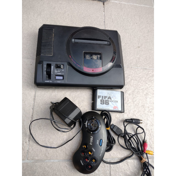 Consola Sega Genesis 16b Standard  Color Negro