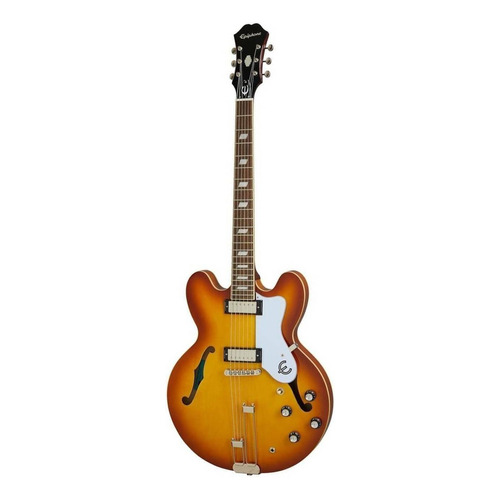 Guitarra eléctrica Epiphone Archtop Riviera de arce royal tan brillante con diapasón de laurel indio