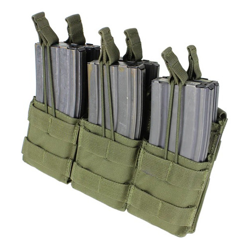 Triples Stacker M4 Mag Pouch Color Verde