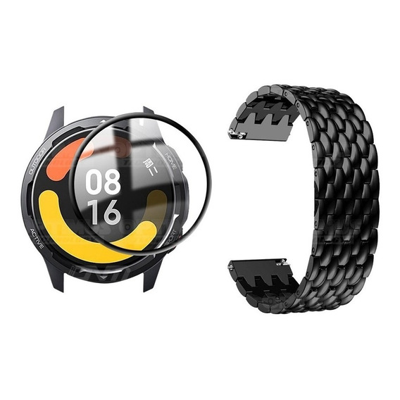 Pulso Acero Inoxidable Vidrio Para Xiaomi Watch S1 Active Gl