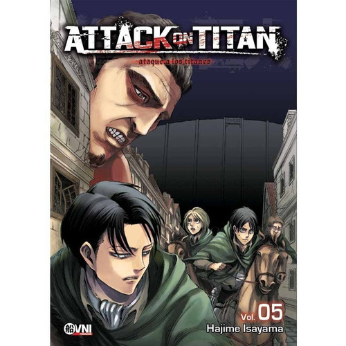 Attack On Titan, De Hajime Isayama., Vol. 5. Editorial Ovnipress, Tapa Blanda, Edición 1 En Español, 2020