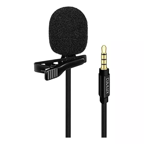 Nasam 2 Pack Mini Wireless Lavalier Bluetooth Microphone for iPhone, iPad