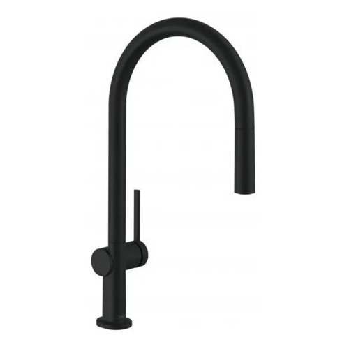 Grifo de cocina monocomando Hansgrohe Talis M54 72802  acabado negro mate