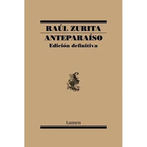 Libro Anteparaíso - Raúl Zurita