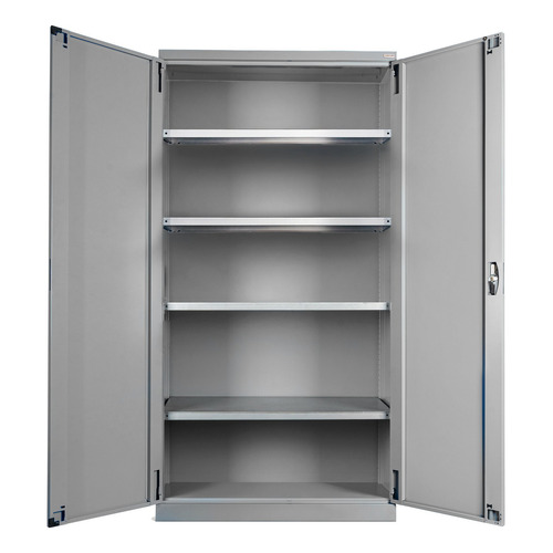 Armario Para Oficina Storage Compat 102x40x200cm P/800 Kg Color Gris