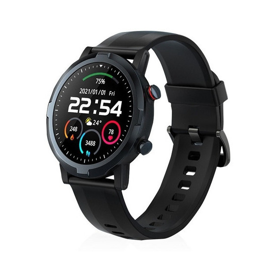 Reloj Inteligente Smartwatch Bluetooth Haylou Rt Ls05s Color De La Caja Negro