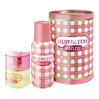 Perfume Mujercitas Lata Sunny Edt 40 Ml + Desodorante 102 Ml