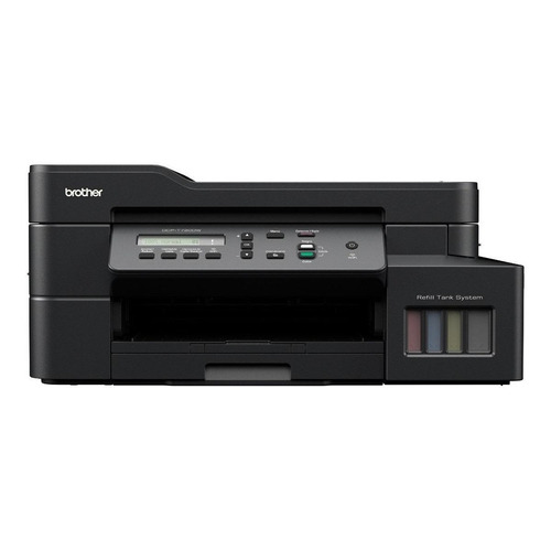 Impresora a color multifunción Brother InkBenefit Tank DCP-T720DW con wifi negra 220V - 240V