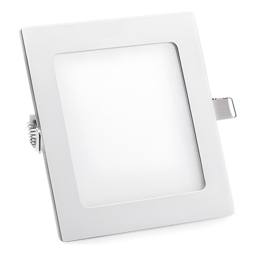 Foco Plafon Techo Lampara Cocina Led Interior Embutidos 18w Color Blanco