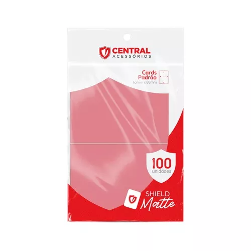 Shield Matte 100 un Sleeves Para Card Game Pokémon Magic - Central  Distribuidora - Deck de Cartas - Magazine Luiza