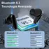 Aud&iacute;fonos in-ear inal&aacute;mbricos 1Hora AUT205 Negro Auriculares Inalambricos Bluetooth 5.3 con Microfono