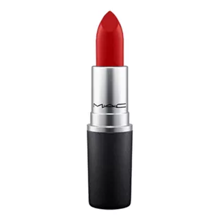 Labial Mac Matte Lipstick Color Russian Red