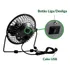 Mini Ventilador De Mesa Not Articulavel Usb 8 Polegadas Top