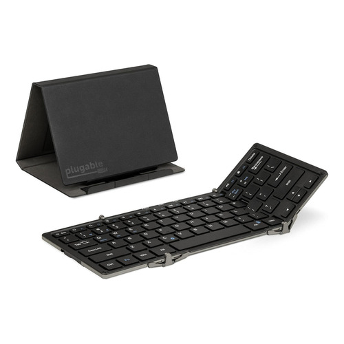 Teclado Plegable, Multidispositivo Inalámbrico/negro