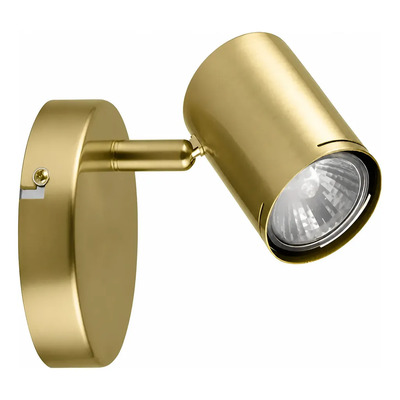 Aplique 1 Luz Dorado Apto Led Gu10 Deco Moderno U1191 Mks Dorado