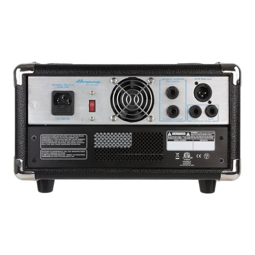 Amplificador Cabezal Bajo Ampeg Micro Vr Head Color Negro