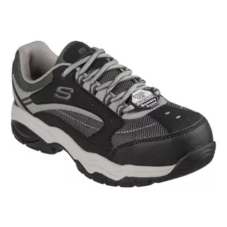 Calzado De Seguridad Skechers Work Mujer Biscoe 76601-gybk