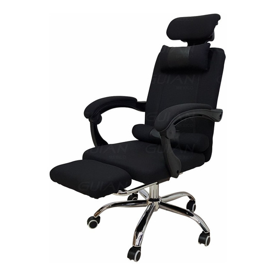 Silla Sillon Ejecutivo Oficina Reclinable Base Cromada