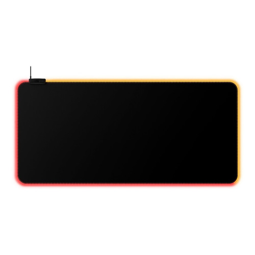 Mousepad Gaming Hyperx Pulsefire Mat Cloth Rgb Xl Color Negro Diseño impreso Ninguno