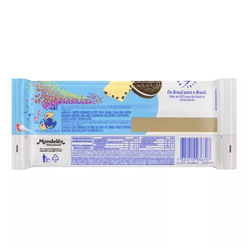 Chocolate Laka Oreo 90g - Lacta - Mercadoce - Doces, Confeitaria e