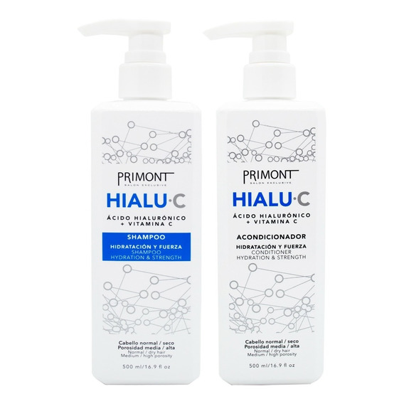Primont Hialu C Hialuronico Shampoo + Acondicionador Pelo 3c