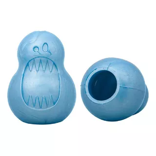 Brinquedo Recheável Monstrinho Azul Para Cães Pet Games P