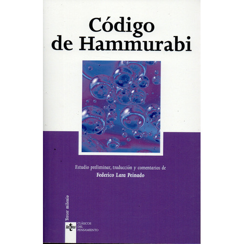 Codigo De Hammurabi 4ªed - Lara Peinado,federico