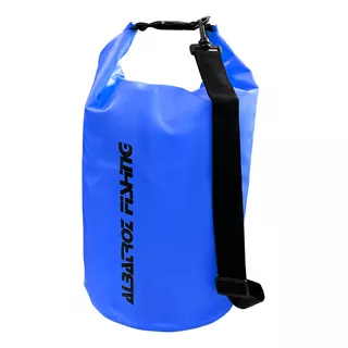 Saco Estanque Bolsa Bag Prova D'água  Mochila Pesca 15 Litro Cor Azul-escuro